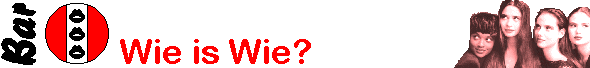 BAR: Wie is wie?